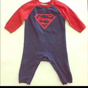 NEW BabyGap Superman one piece